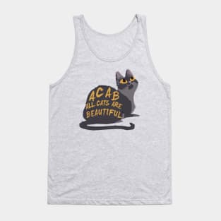 acab all cats are beautiful Tank Top